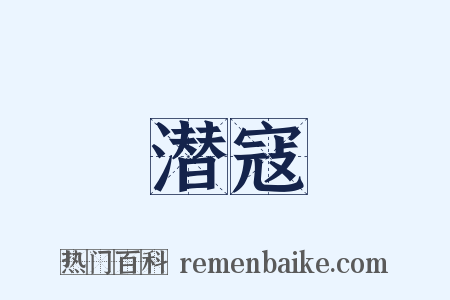 潜寇是什么意思的图片
